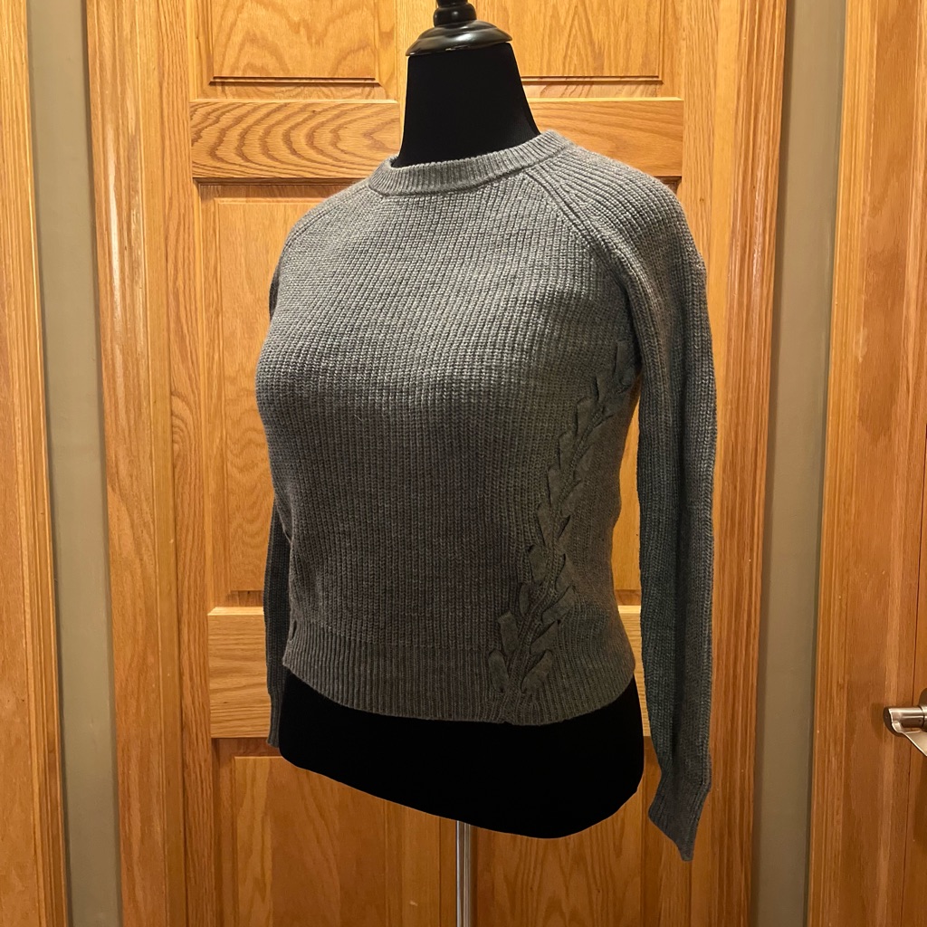 Tjmaxx Grey Knit Sweater